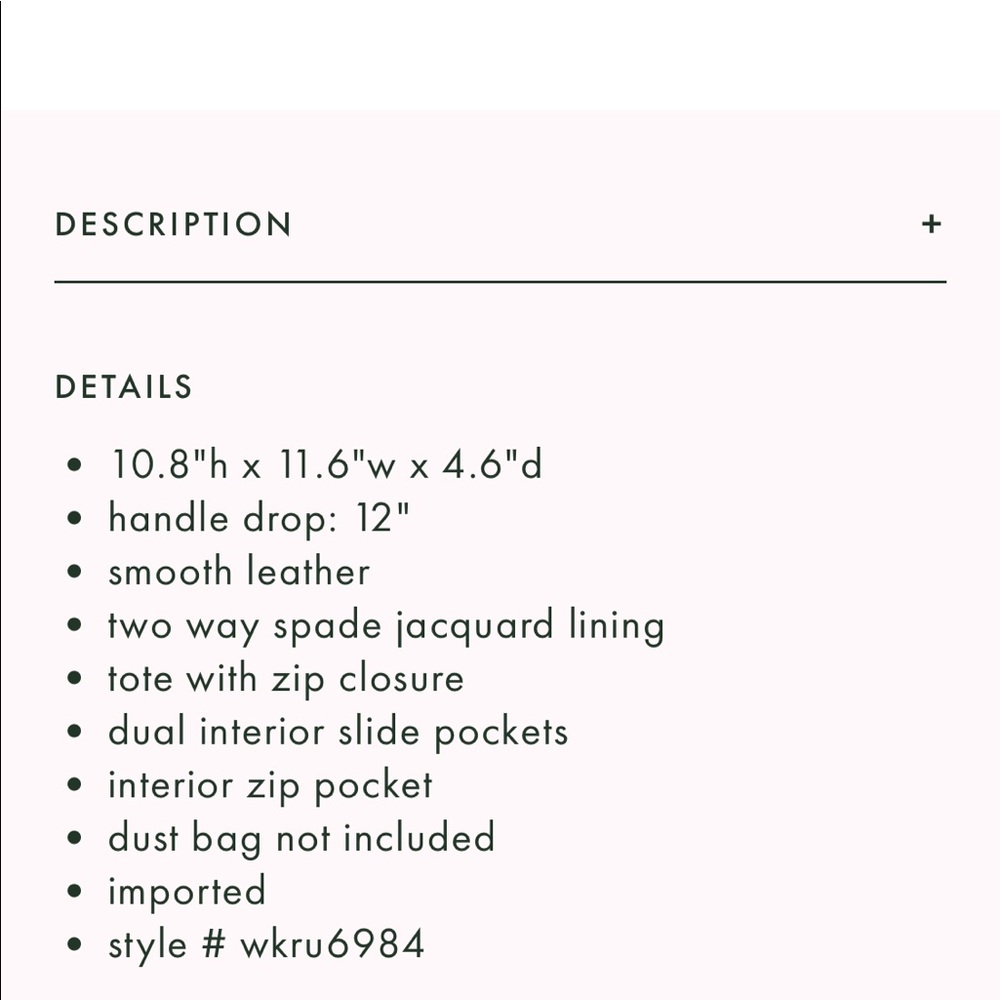 Kate spade Emilia tote🎀 - Picture 5 of 8